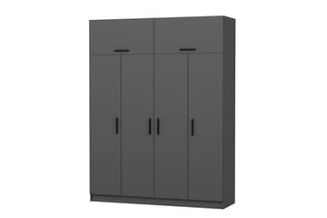 Garderob Cambrian 180 cm - Antracit - Förvaring - Garderober & garderobssystem