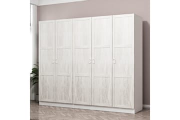Garderob Cambrian 225 cm - Vit - Förvaring - Garderober & garderobssystem