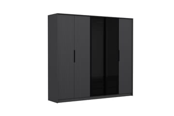 Garderob Cambrian 228x210 cm - Antracit - Förvaring - Garderober & garderobssystem