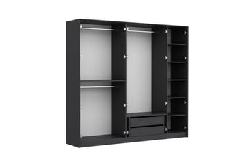Garderob Cambrian 228x210 cm - Antracit - Förvaring - Garderober & garderobssystem