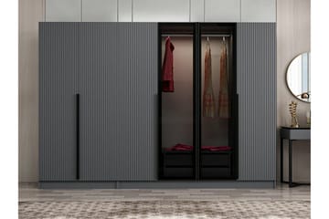 Garderob Cambrian 270 cm - Antracit - Förvaring - Garderober & garderobssystem
