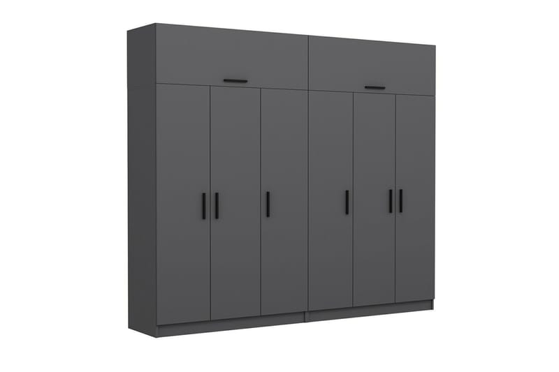 Garderob Cambrian 270 cm - Antracit - Förvaring - Garderober & garderobssystem