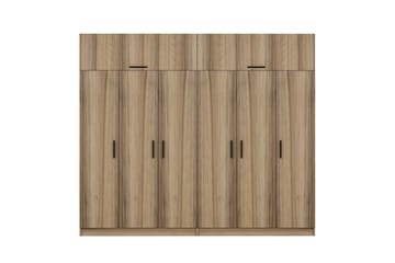 Garderob Cambrian 270 cm - Brun - Förvaring - Garderober & garderobssystem