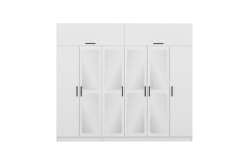Garderob Cambrian 270x235 cm - Vit - Förvaring - Garderober & garderobssystem
