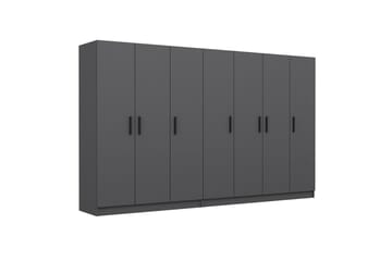 Garderob Cambrian 315 cm - Antracit - Förvaring - Garderober & garderobssystem