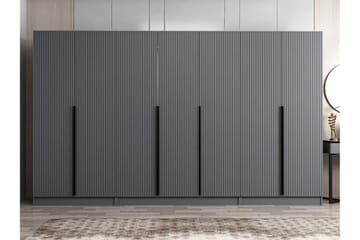 Garderob Cambrian 315 cm - Antracit - Förvaring - Garderober & garderobssystem