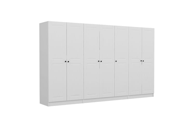 Garderob Cambrian 315 cm - Vit - Förvaring - Garderober & garderobssystem