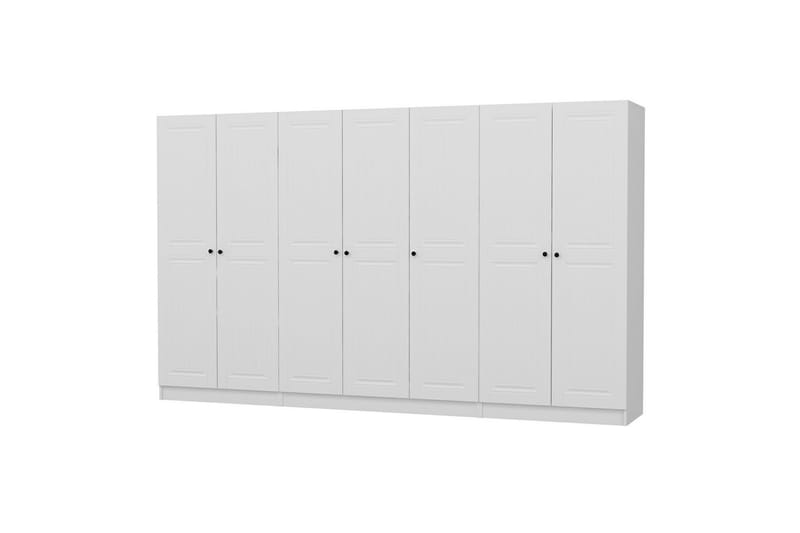 Garderob Cambrian 315 cm - Vit - Förvaring - Garderober & garderobssystem