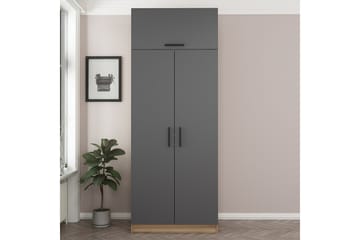 Garderob Cambrian 90 cm - Brun - Förvaring - Garderober & garderobssystem