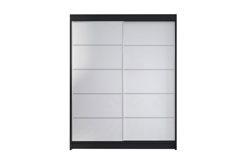 Garderob Camino LED-belysning, Svart/Vit