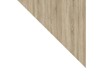 Garderob Camino LED-belysning - Vit/Ek - Förvaring - Garderober & garderobssystem