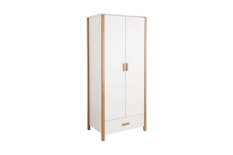 Garderob Charlieu 80 cm - Vit - Förvaring - Garderober & garderobssystem