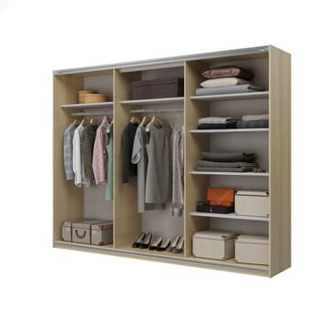 Garderob Cube 3 skjutdörrar - Lindberg Ek - Förvaring - Garderober & garderobssystem