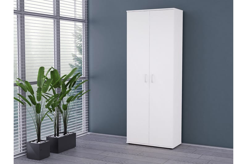 Garderob Cyree 70x34 cm - Vit - Förvaring - Garderober & garderobssystem