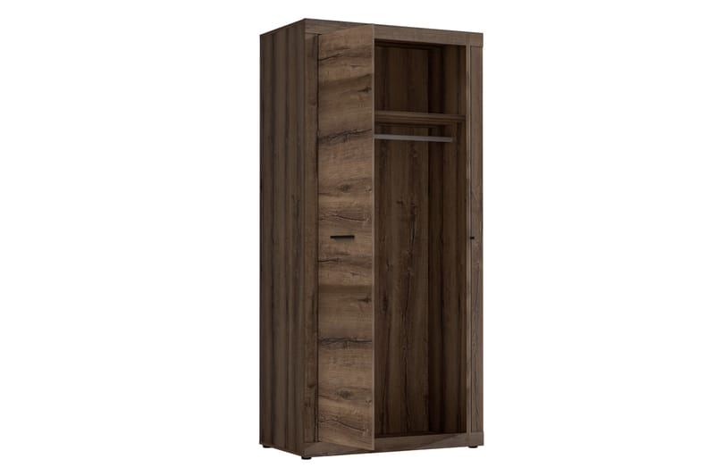 Garderob Dimitritov 52x94 cm - Brun - Förvaring - Garderober & garderobssystem