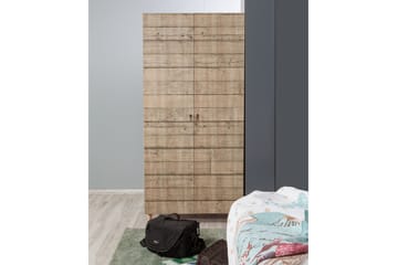 Garderob Dirk Panel - Brun - Förvaring - Garderober & garderobssystem