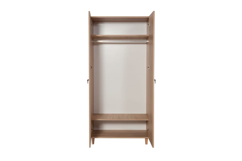 Garderob Dirk Panel - Brun - Förvaring - Garderober & garderobssystem
