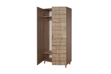 Garderob Dirk Panel - Brun - Förvaring - Garderober & garderobssystem