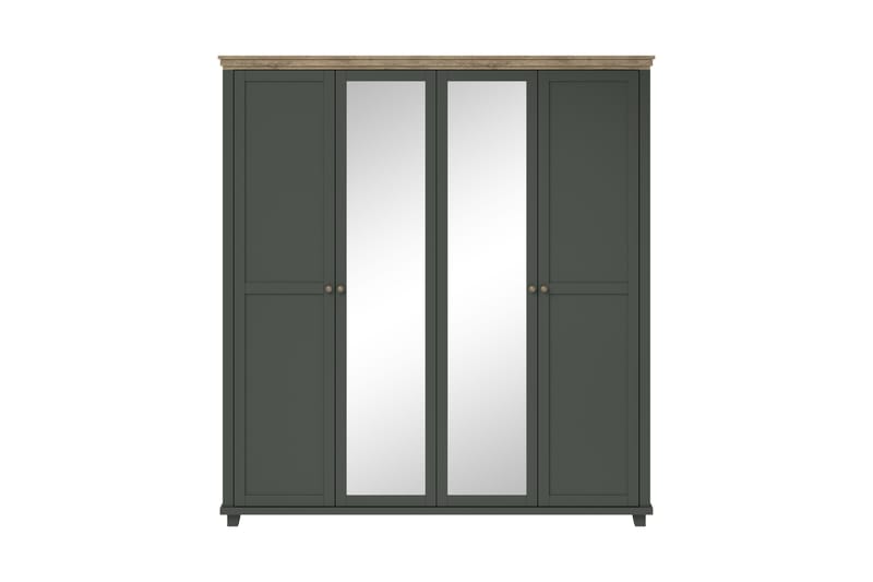 Garderob Drumin 62x108 cm - Grön|Natur - Förvaring - Garderober & garderobssystem