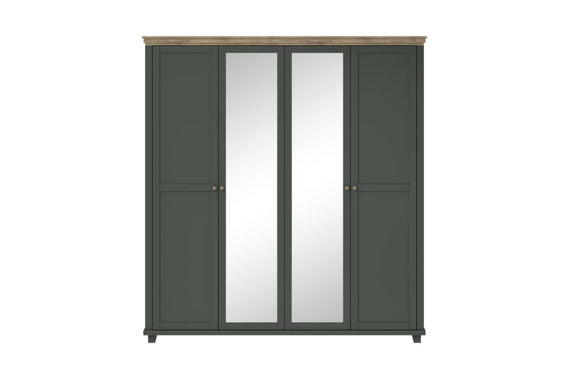 Garderob Drumin 62x108 cm - Grön|Natur - Garderober & garderobssystem