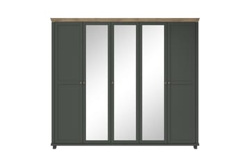 Garderob Drumin 62x154 cm - Grön|Natur - Förvaring - Garderober & garderobssystem
