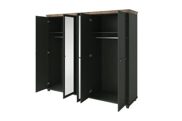 Garderob Drumin 62x154 cm - Grön|Natur - Förvaring - Garderober & garderobssystem
