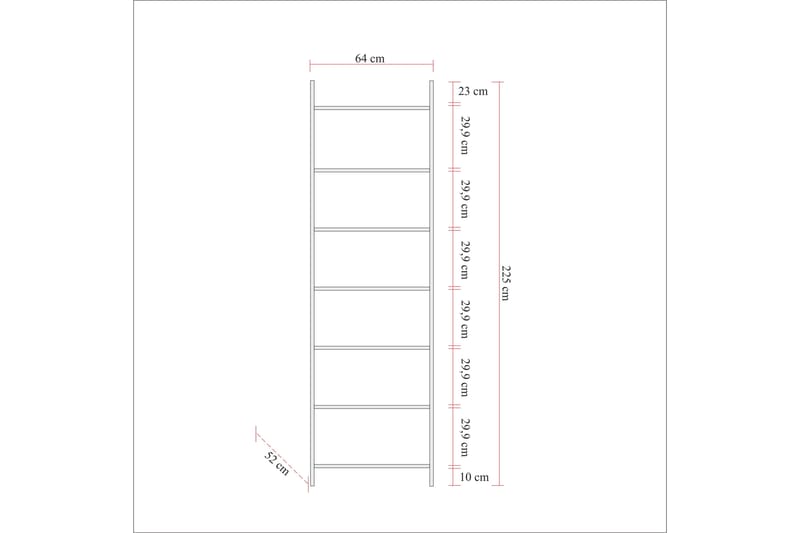 Garderob Dynamica 64x52 cm - Natur - Garderober & garderobssystem