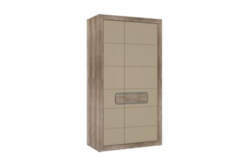 Garderob Edirne 55x109 cm - Beige/Brun - Förvaring - Garderober & garderobssystem