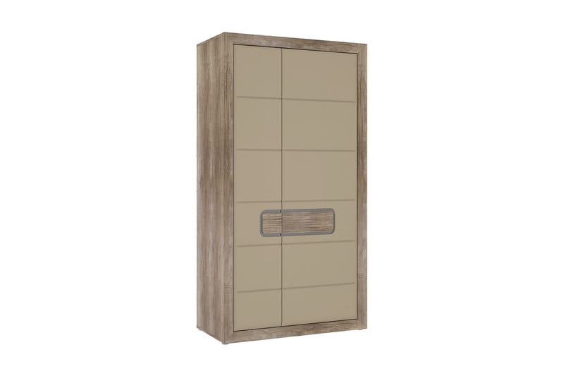 Garderob Edirne 55x109 cm - Beige/Brun - Garderober & garderobssystem - Garderobsskåp