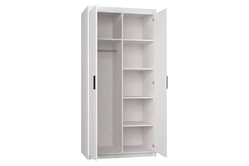 Garderob Falcioni 90x53x191 cm - Beige - Förvaring - Garderober & garderobssystem