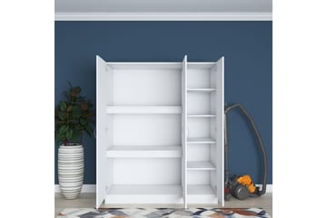 Garderob Farmdon 55x145 cm - Vit - Förvaring - Garderober & garderobssystem
