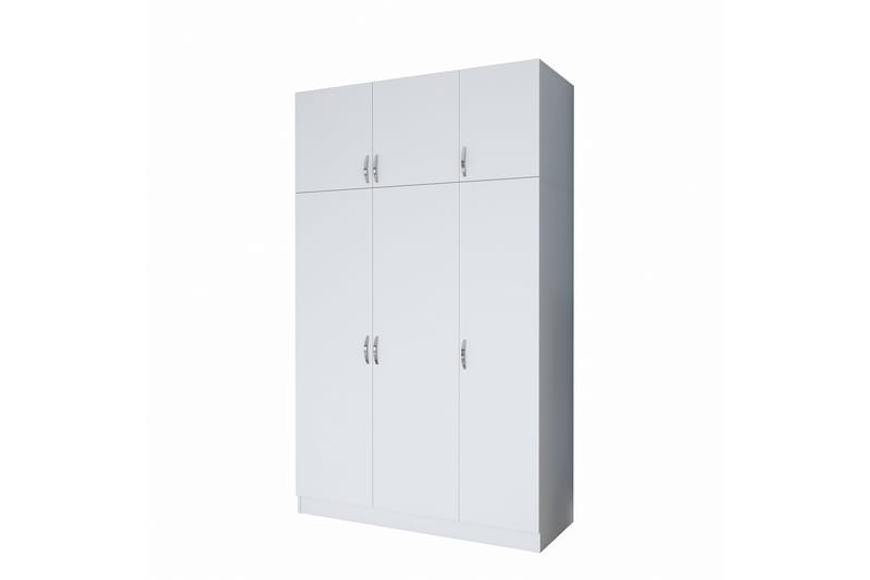 Garderob Farmdon 6 Skåp 55x145 cm - Vit - Förvaring - Garderober & garderobssystem
