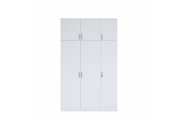 Garderob Farmdon 6 Skåp 55x145 cm - Vit - Förvaring - Garderober & garderobssystem