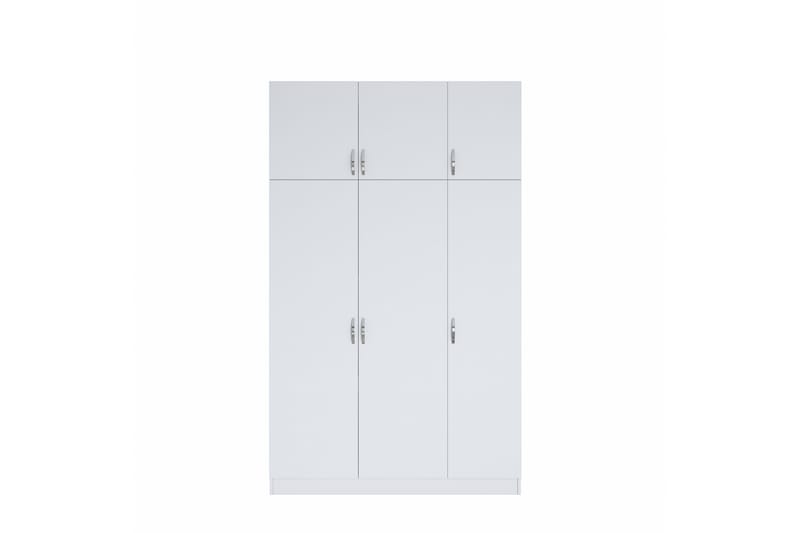 Garderob Farmdon 6 Skåp 55x145 cm - Vit - Förvaring - Garderober & garderobssystem