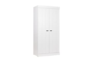Garderob Floella 94 cm 2 Dörrar - Vit Tall - Förvaring - Garderober & garderobssystem