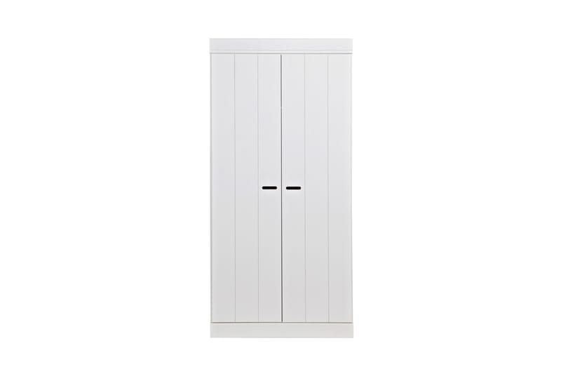 Garderob Floella 94 cm 2 Dörrar - Vit Tall - Förvaring - Garderober & garderobssystem