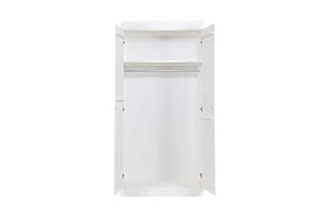 Garderob Floella 94 cm 2 Dörrar - Vit Tall - Förvaring - Garderober & garderobssystem