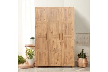 Garderob Fredericks 189 cm - Trä|natur - Förvaring - Garderober & garderobssystem