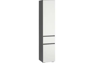 Garderob Gaddesden 38x35 cm Hög - Antracit/Natur - Förvaring - Garderober & garderobssystem