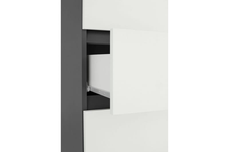 Garderob Gaddesden 38x35 cm Hög - Antracit/Natur - Förvaring - Garderober & garderobssystem