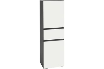 Garderob Gaddesden 38x35 cm Låg - Antracit/Natur - Förvaring - Garderober & garderobssystem