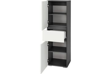 Garderob Gaddesden 38x35 cm Låg - Antracit/Natur - Förvaring - Garderober & garderobssystem