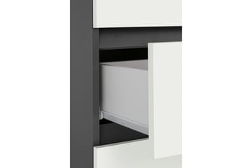 Garderob Gaddesden 38x35 cm Låg - Antracit/Natur - Förvaring - Garderober & garderobssystem