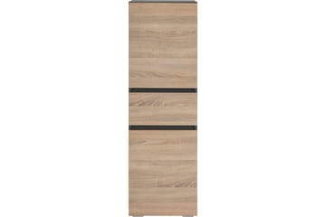 Garderob Gaddesden 38x35 cm Låg - Antracit/Vit - Förvaring - Garderober & garderobssystem