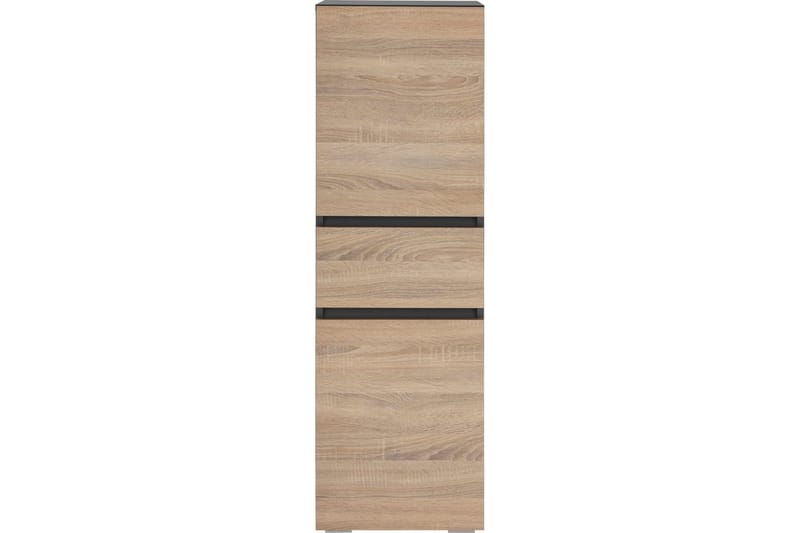 Garderob Gaddesden 38x35 cm Låg - Antracit/Vit - Förvaring - Garderober & garderobssystem