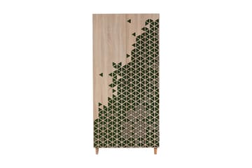Garderob Gillberga 90 cm - Brun - Förvaring - Garderober & garderobssystem