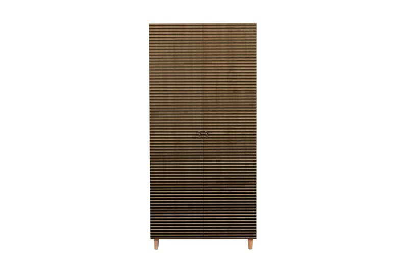 Garderob Gillberga 90 cm - Brun - Förvaring - Garderober & garderobssystem