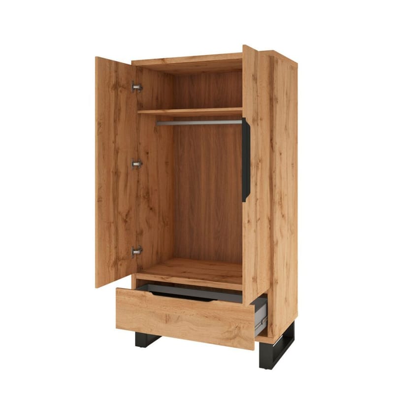 Garderob Halle 2 Dörrar 1 Låda - Förvaring - Garderober & garderobssystem