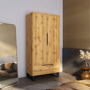 Garderob Halle 2 Dörrar 1 Låda - Förvaring - Garderober & garderobssystem