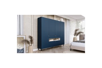 Garderob Includo 240x205 cm - Blå - Förvaring - Garderober & garderobssystem